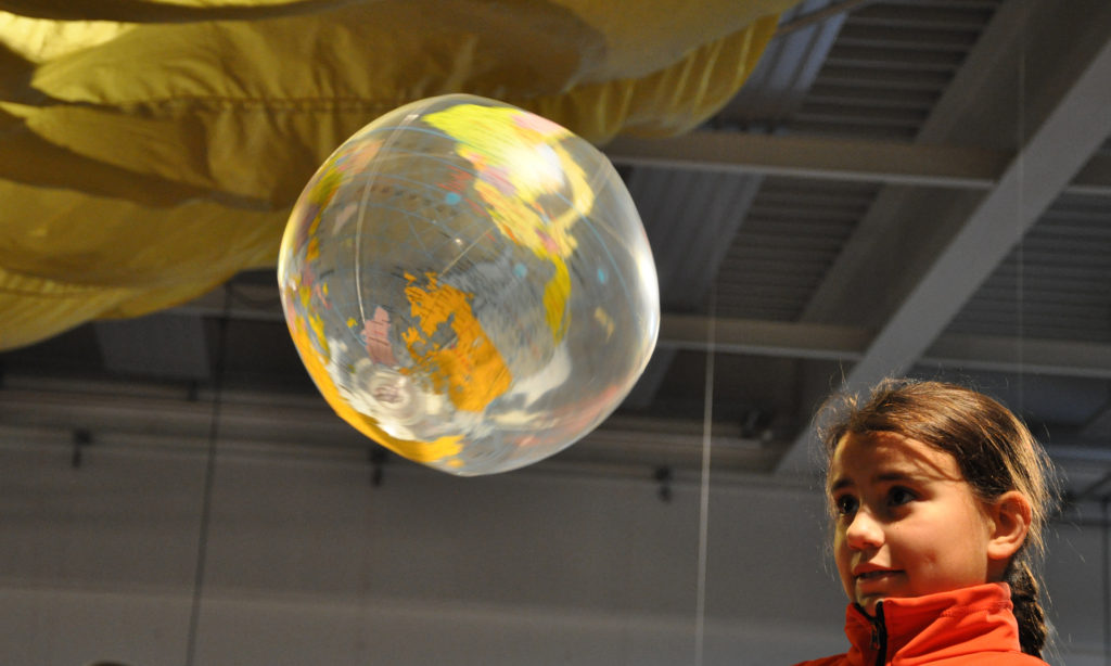 Objekt der "Luffft"-Ausstellung.