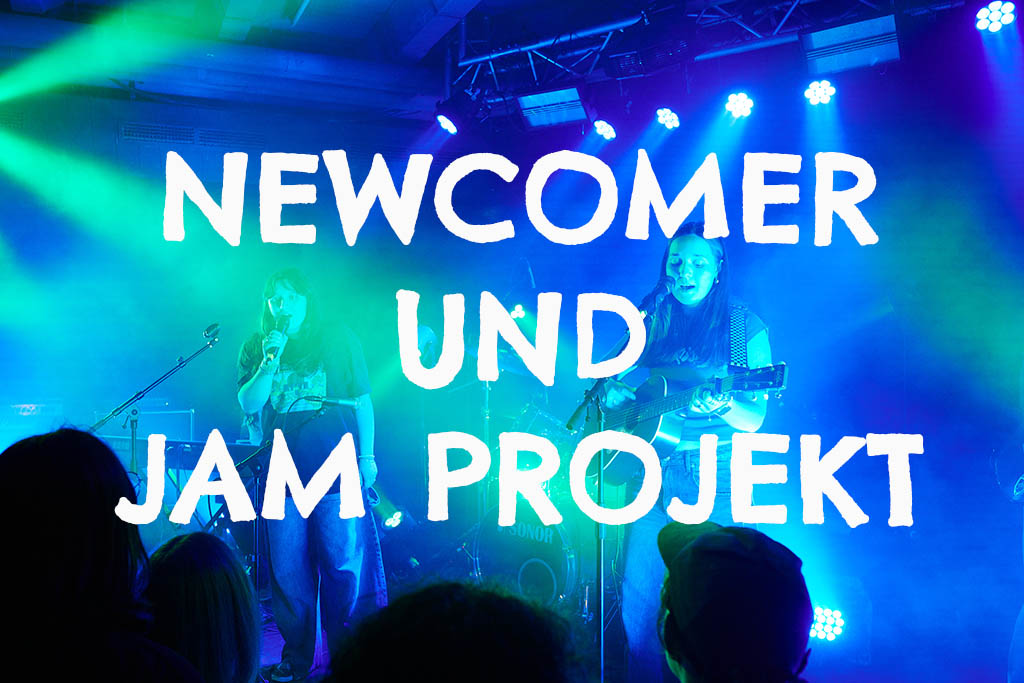Link zur Seite von Newcomer und Jam Projekt