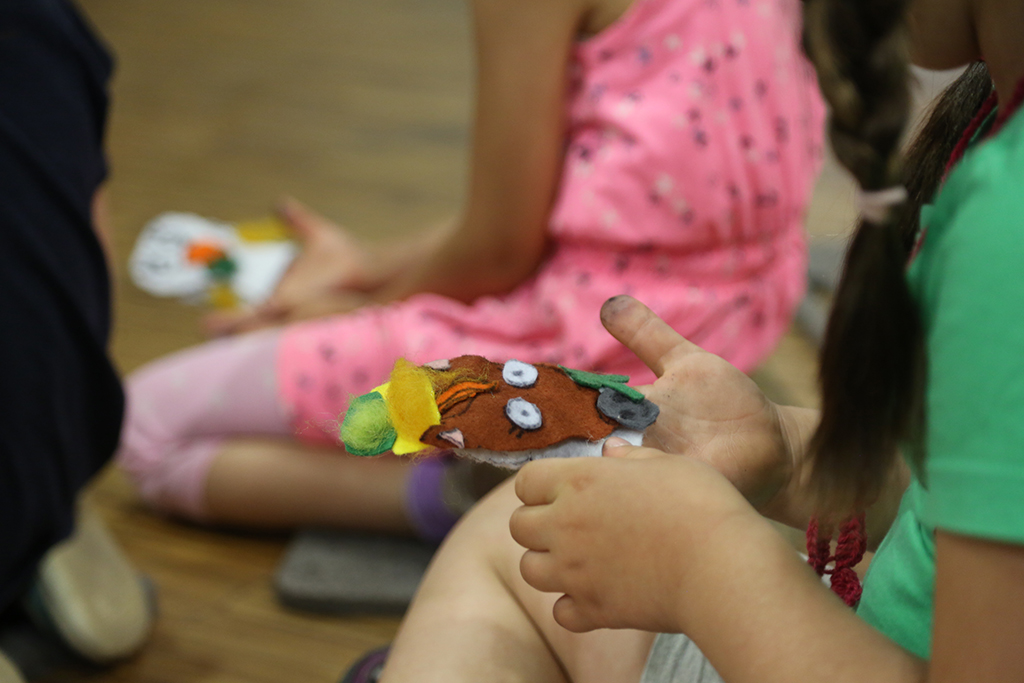 Sommertheater Workshop Finger-Tiere