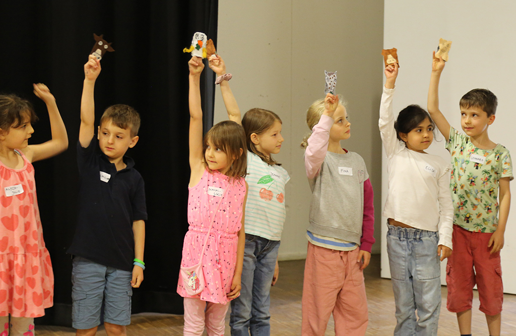 Sommertheater Workshop Finger-Tiere