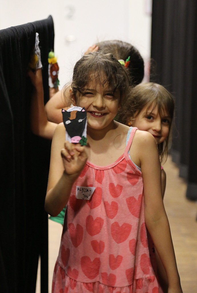 Sommertheater Workshop Finger-Tiere