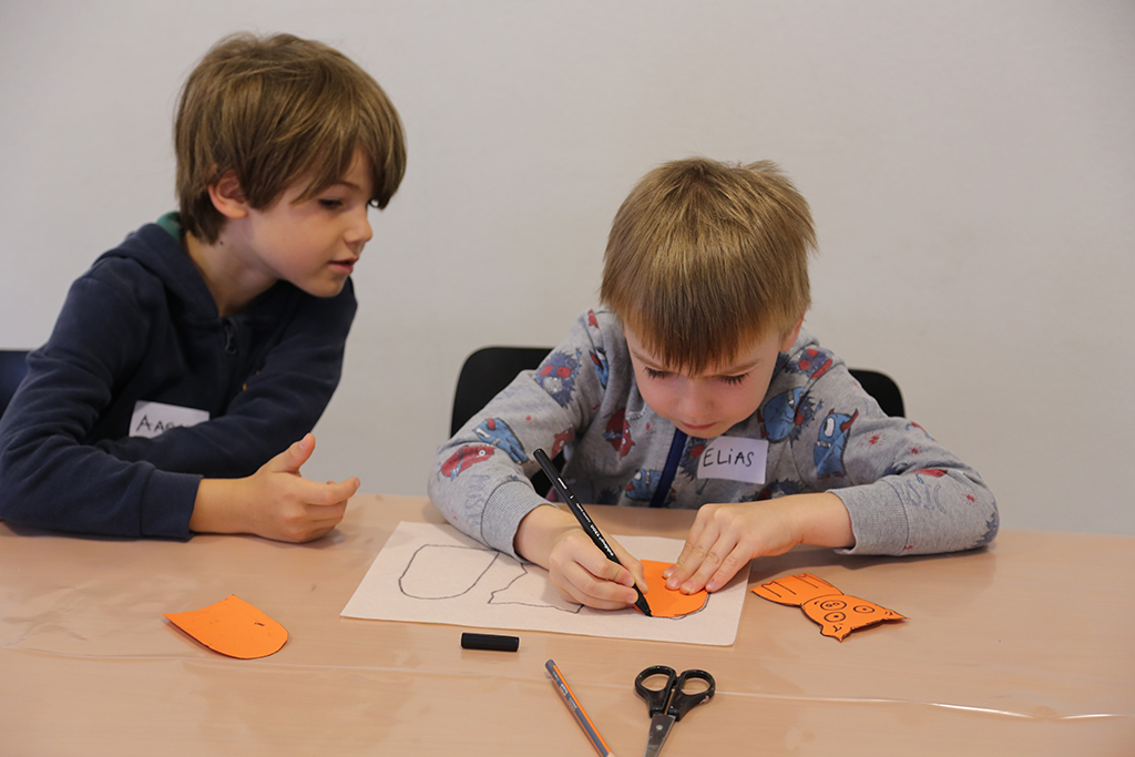 Sommertheater Workshop Finger-Tiere