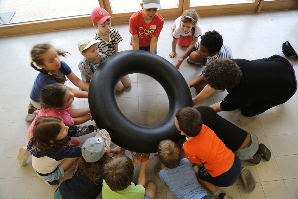 Sommertheater Workshop Platz machen