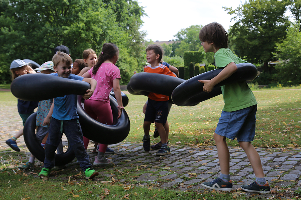 Sommertheater Workshop Platz machen